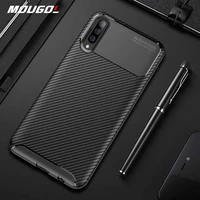 for samsung galaxy a50 case carbon fiber cover full protection phone case for samsung a 50 cover 360 shockproof bumper shell