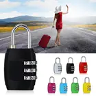 3-х циферблатный замок для путешествий, мини-замок с защитой от кражи для тренажерного зала