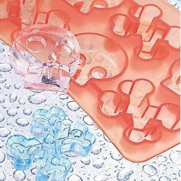 Форма для льда в виде черепа форма торта подносы кубиков Силиконовый Забавный