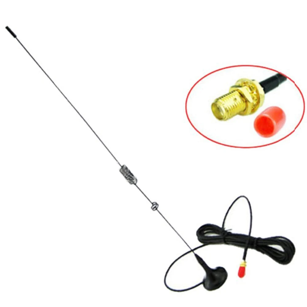 Автомобильная антенна UT-106UV Двухдиапазонная VHF/UHF автомобильная магнитная SMA-Female
