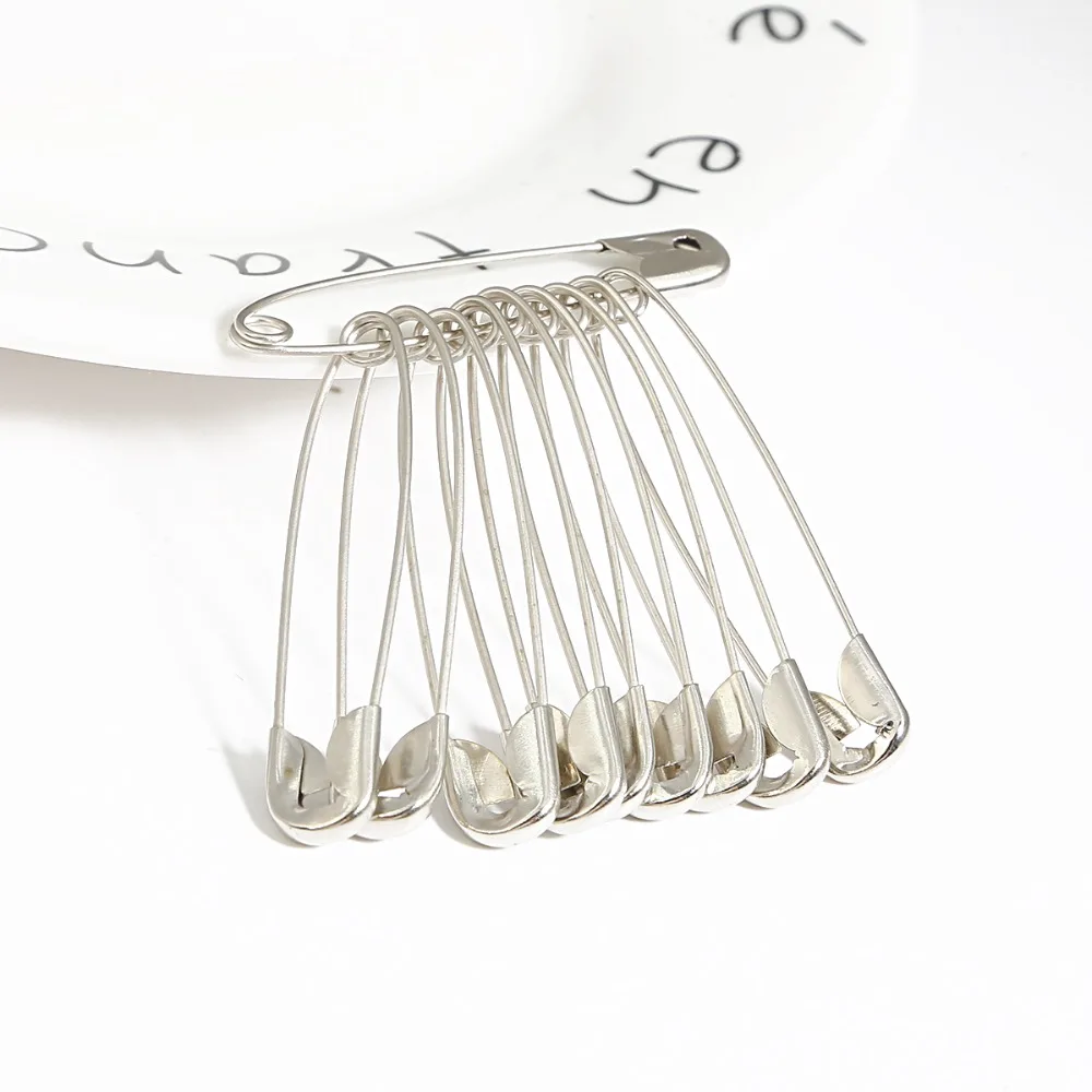 50 шт. Золотые/серебряные безопасные булавки DIY Швейные инструменты аксессуары металлические иглы 6 мм-12 мм Большая Булавка маленькая брошь аксессуары для одежды