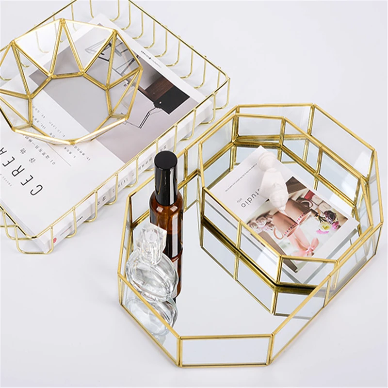 Органайзер для косметики Ins в скандинавском стиле лоток хранения ювелирных