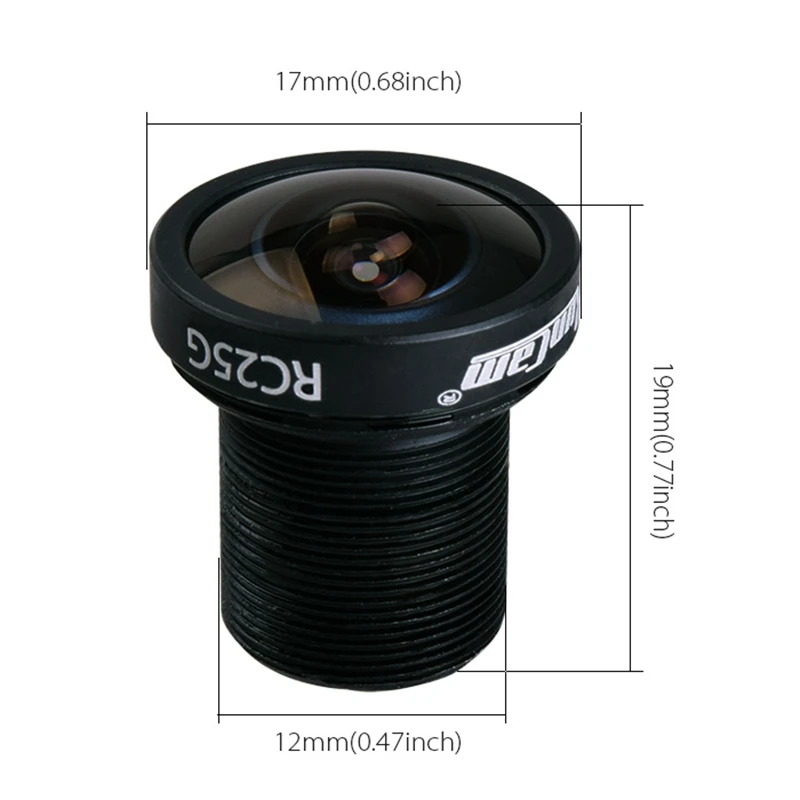 RunCam RC25G 2 5 мм FOV 140 градусов широкоугольный объектив для Swift / Eagle 4:3/разделенная