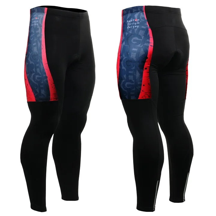 

Technical Graphics Men`s MTB Road Cycling Pants Coolplus Gel Pad Moisture Wicking Bike Riding Stretchy Tight Leggings