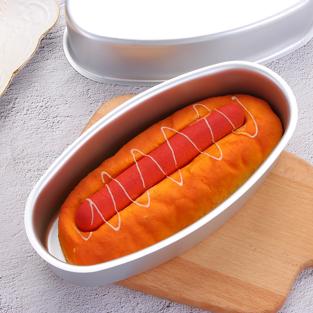 Овальная форма для чизкейка хлеба антипригарная алюминиевая выпечки подходит