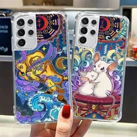 chinese zodiac phone case transparent for samsung a 10 21s 31 50 51 52 12 71 s note 10 20 21 fe plus ultra