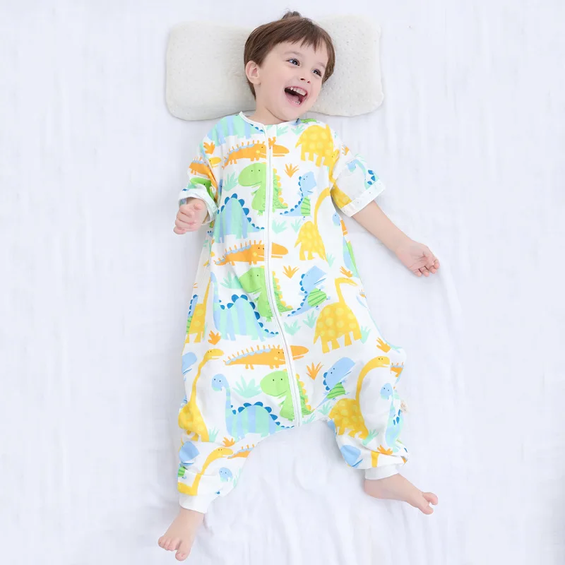 Универсальный Спальный мешок летний детский спальный для новорожденных дышащий