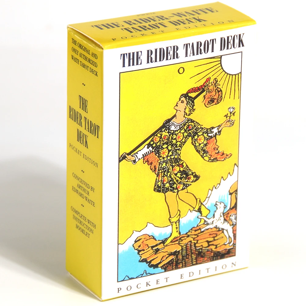 

Rider Waite Tarot - Pocket Deck Playing Cards Games Divination Telling Tarot Oracle Cards Party Games