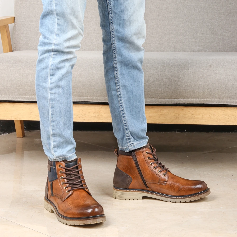 

40-46 Men's winter shoes warm 2020 Comfortable Non-Slip men snow boots