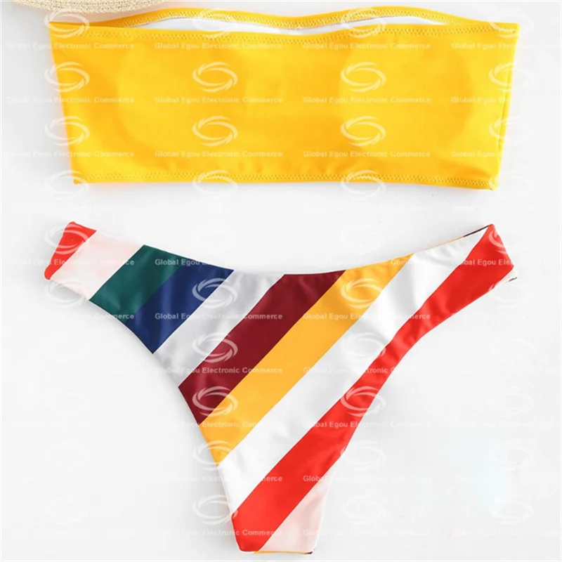 Купальник многослойный на плоской подошве купальник с принтом орхидеи и кактуса