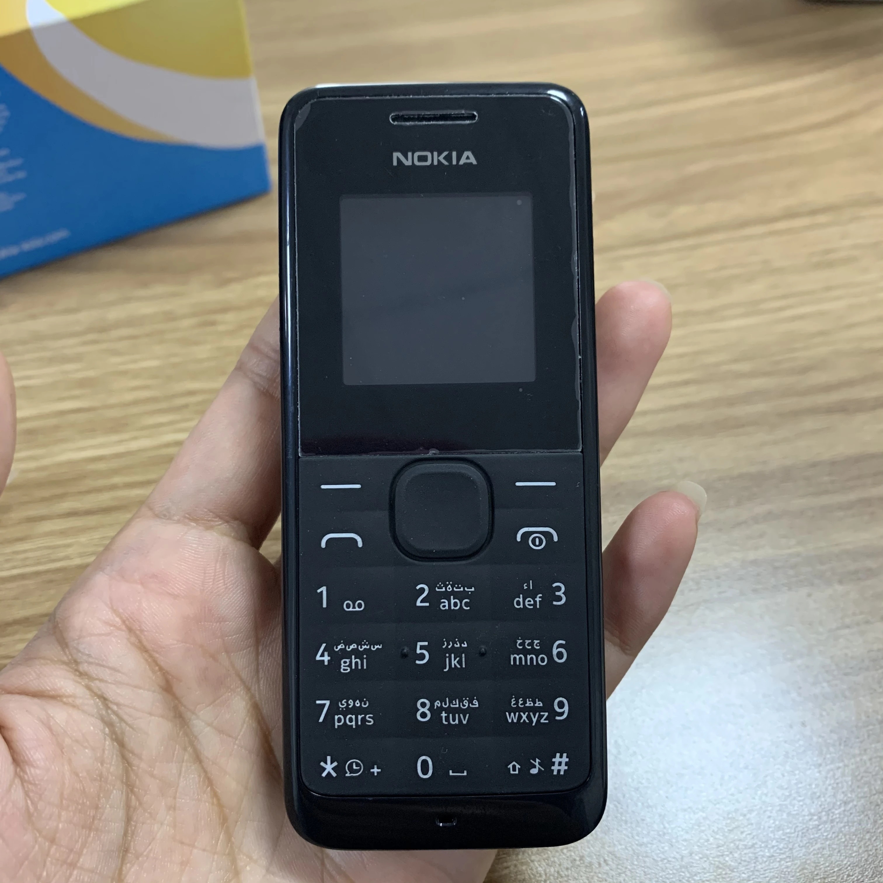 Мобильный телефон Nokia 105 1050 (2013), Восстановленный, оригинальный, разблокированный, FM-радио, одна SIM-карта, бесплатная доставка от AliExpress WW