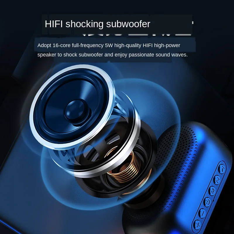 

K19 Wireless Bluetooth Speaker Subwoofer Mobile Phone Mini Speaker Portable