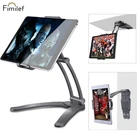 Fimilef 2-в-1 Кухня планшетный Стенд настенный кронштейн для телевизорапод шкаф держатель идеально подходит для рецепта для чтения на столешницу или с использованием