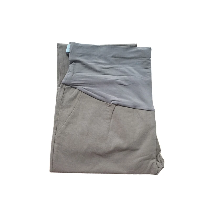 Тонкие хлопковые льняные брюки длиной до щиколотки на весну и лето с высокой