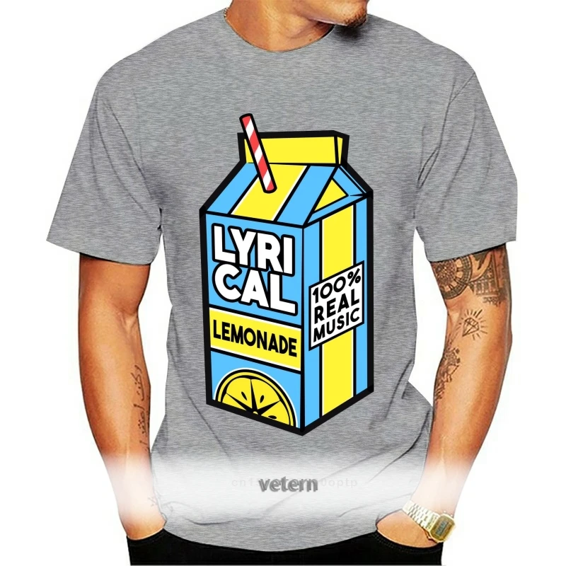 

Lyrical Lemonade Merch Men's T Shirt White Printed Men T-Shirt Short Sleeve Funny Tee Shirts Tee Shirts Hipster O-Neck