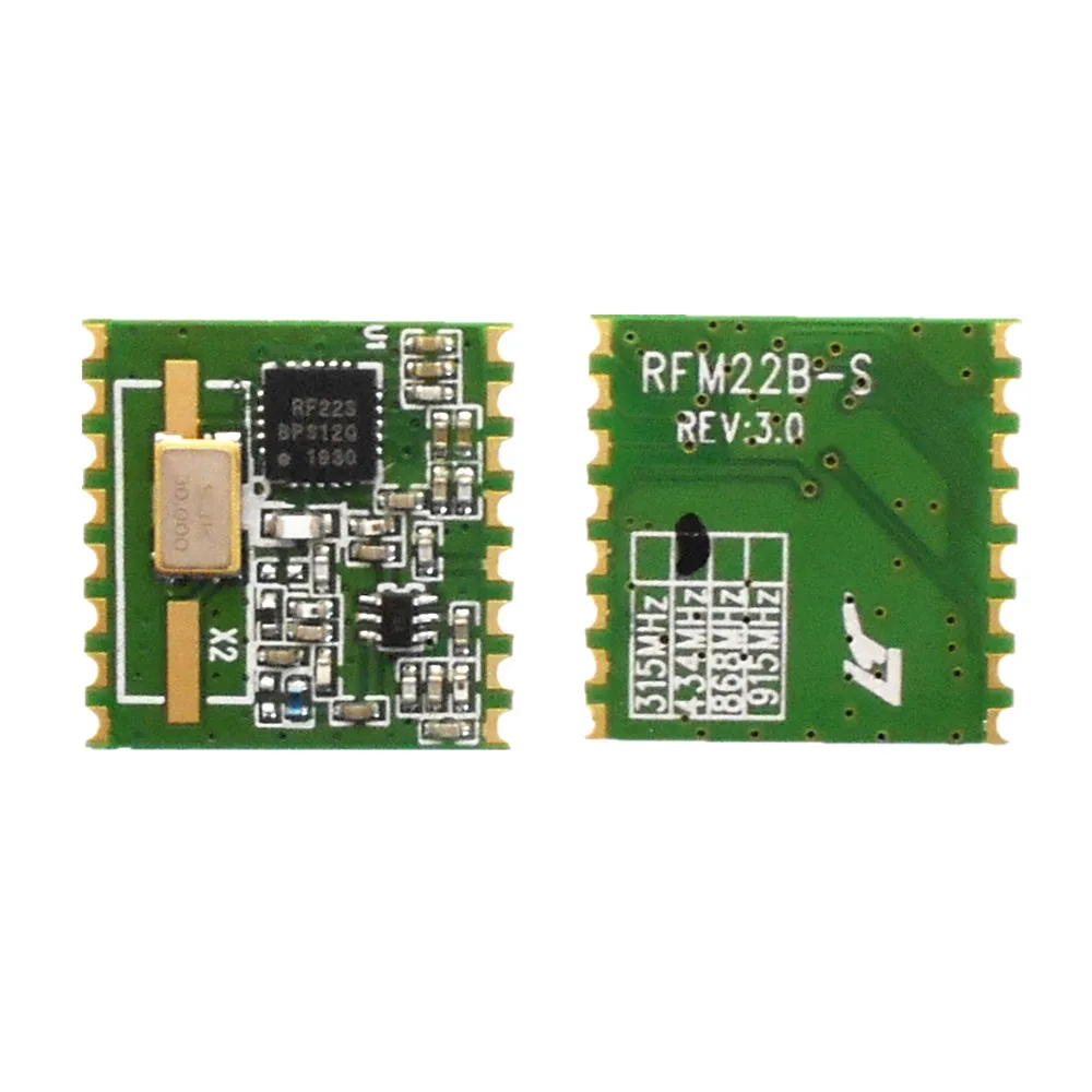 Модуль радиочастотного трансивера RFM22B 50 шт./лот RFM22B-S2 433/ 868/915 МГц 20 дБм |
