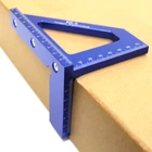 Деревообрабатывающий квадратный транспортир, треугольная линейка под углом 45 градусов, 90 градусов, метрический измерительный прибор, фотометрическая линейка