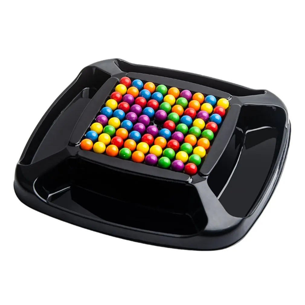 

Chess Toys For Kids Rainbow Ball Elimination Game Puzzle Magic Chess Toy Set Perfect Game For Parent And Kid