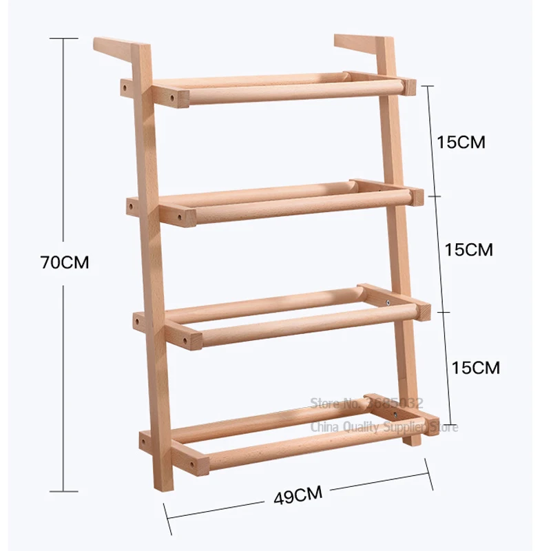 

Nordic Narrow Shoe Rack Japanese Creative Doorway Beech Storage Storage Rack Home Space-saving Multi-layer Japanese Shoe Rack