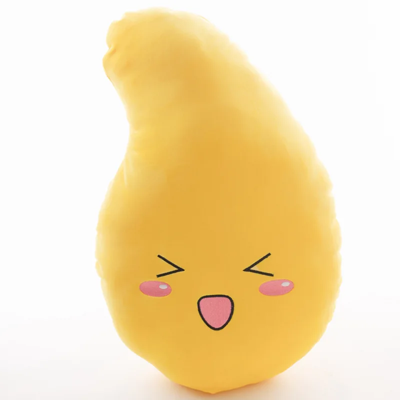 Kawaii плюшевые игрушечные фрукты желтая еда манго фаршированные растения подушки