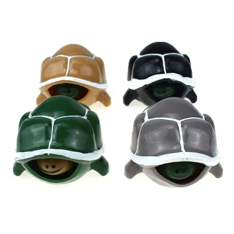 

Novelty Funny Squeeze Vent Telescopic Head Tortoise