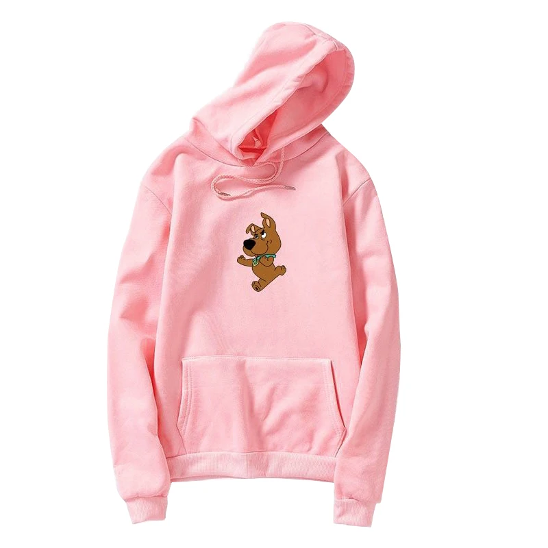 

Female Autumn and Winter Models Plus Velvet Thickening Students Korean Loose Round Neck Hooded Long Sleeves