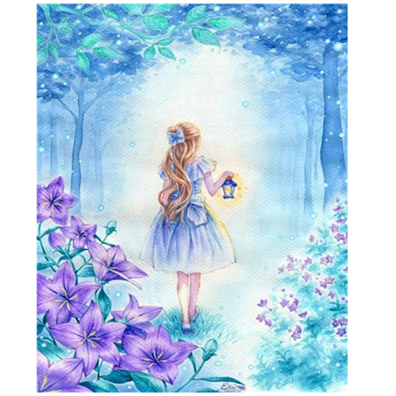 Полный квадратный/круглый дрель красный и черный 5D DIY алмазная живопись