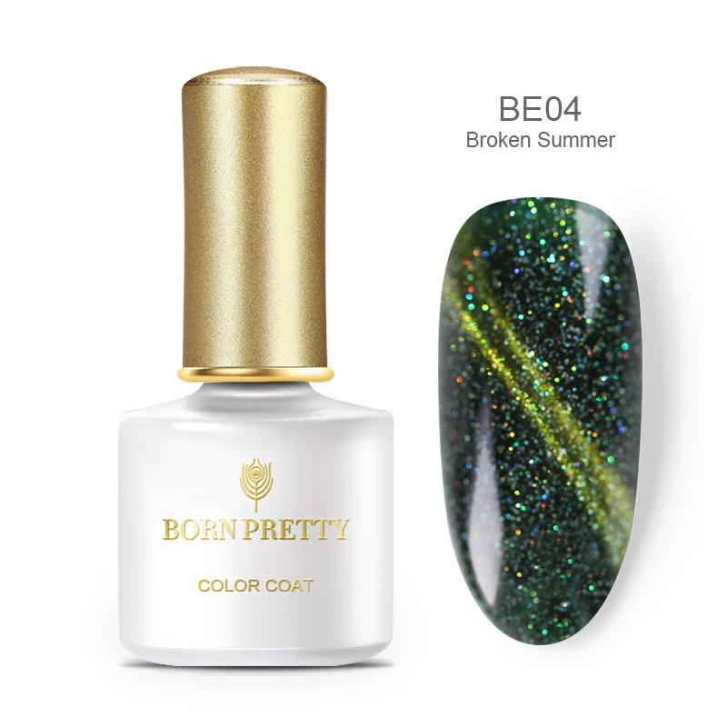 BORN PRETTY 6 мл Гель-лак для ногтей с эффектом «кошачий глаз» лак Магнитный замочить от перманентного УФ светодиодный магнитный гель лак дизайн ногтей маникюр - Цвет: BE04