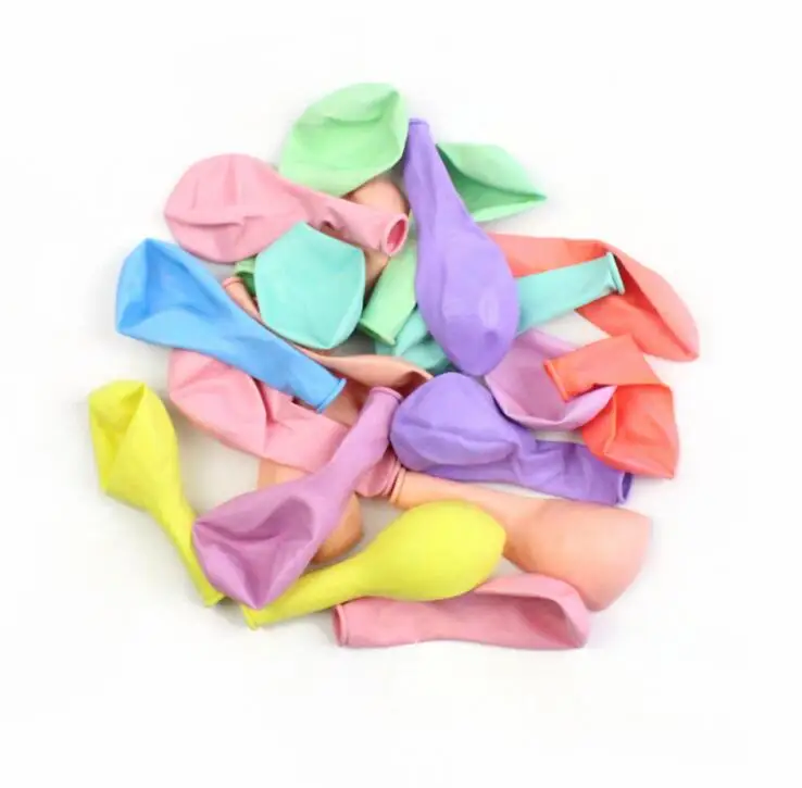 Mixed color 50 шт 100 шт 10 inch Макарон цветной латекс свадебные шары для День рождения День Святого Валентина декоративный шар - Цвет: Mixed color