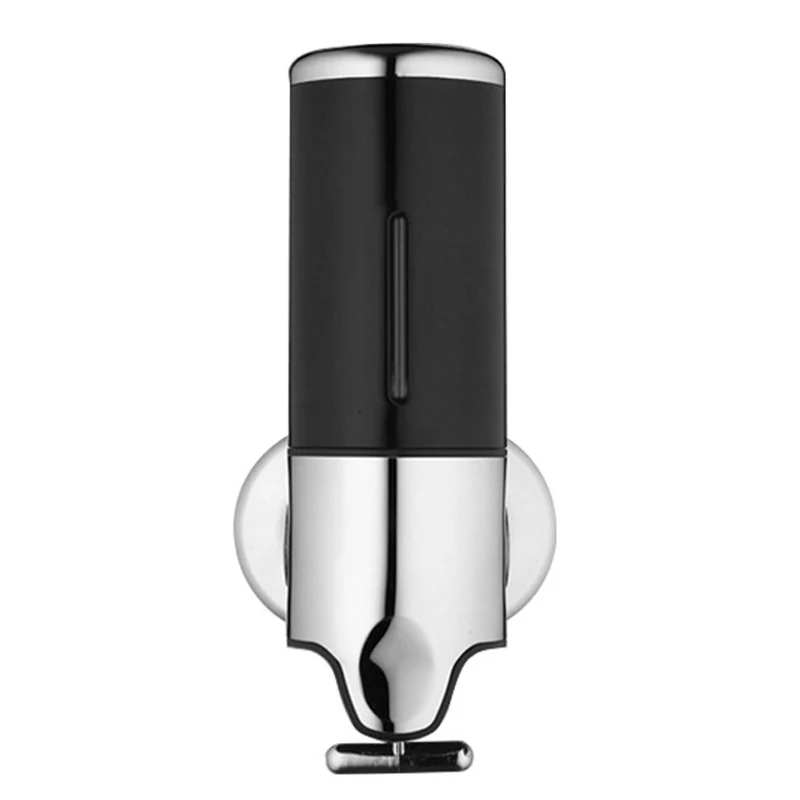 

High-quality Soap Dispenser Stainless Steel Wall Mounted Shower Soap Shampoo Dispenser Bottle Pump Gel Bathroom Soap Boxs 500ml