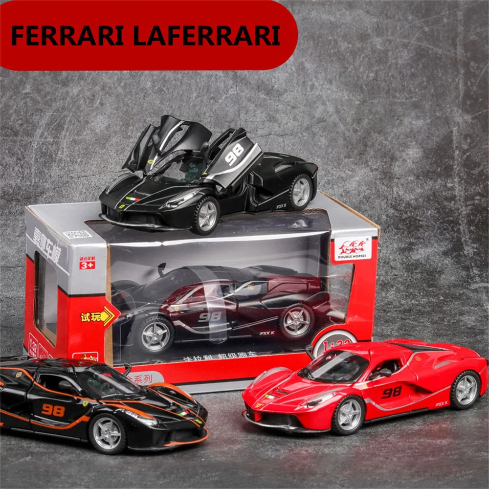 

1:32 FXX K Supercar Car Model Pull Back Diecasts Alloy Highly Simulation Collection Decoration Children's Education Toy Gift
