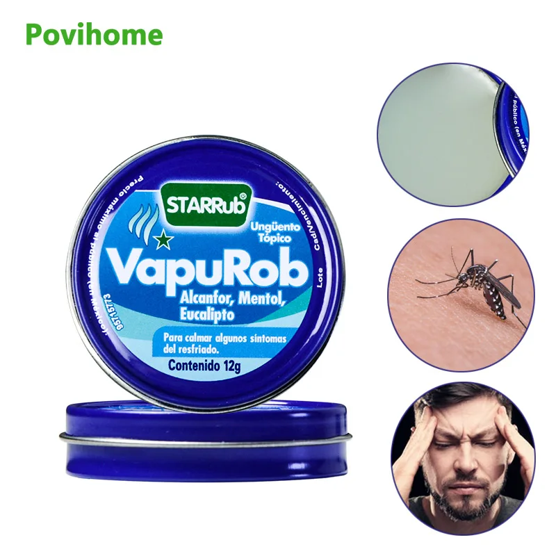 1 шт. травяной мята репелленты крем обновления головного мозга с защитой от