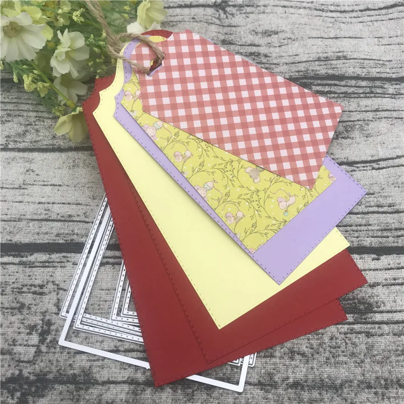 6 шт. металлические Вырубные штампы для фотоальбомов | Дом и сад