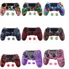Силиконовый Камуфляжный защитный чехол для геймпада Sony Dualshock 4 PS4 DS4 Pro Slim