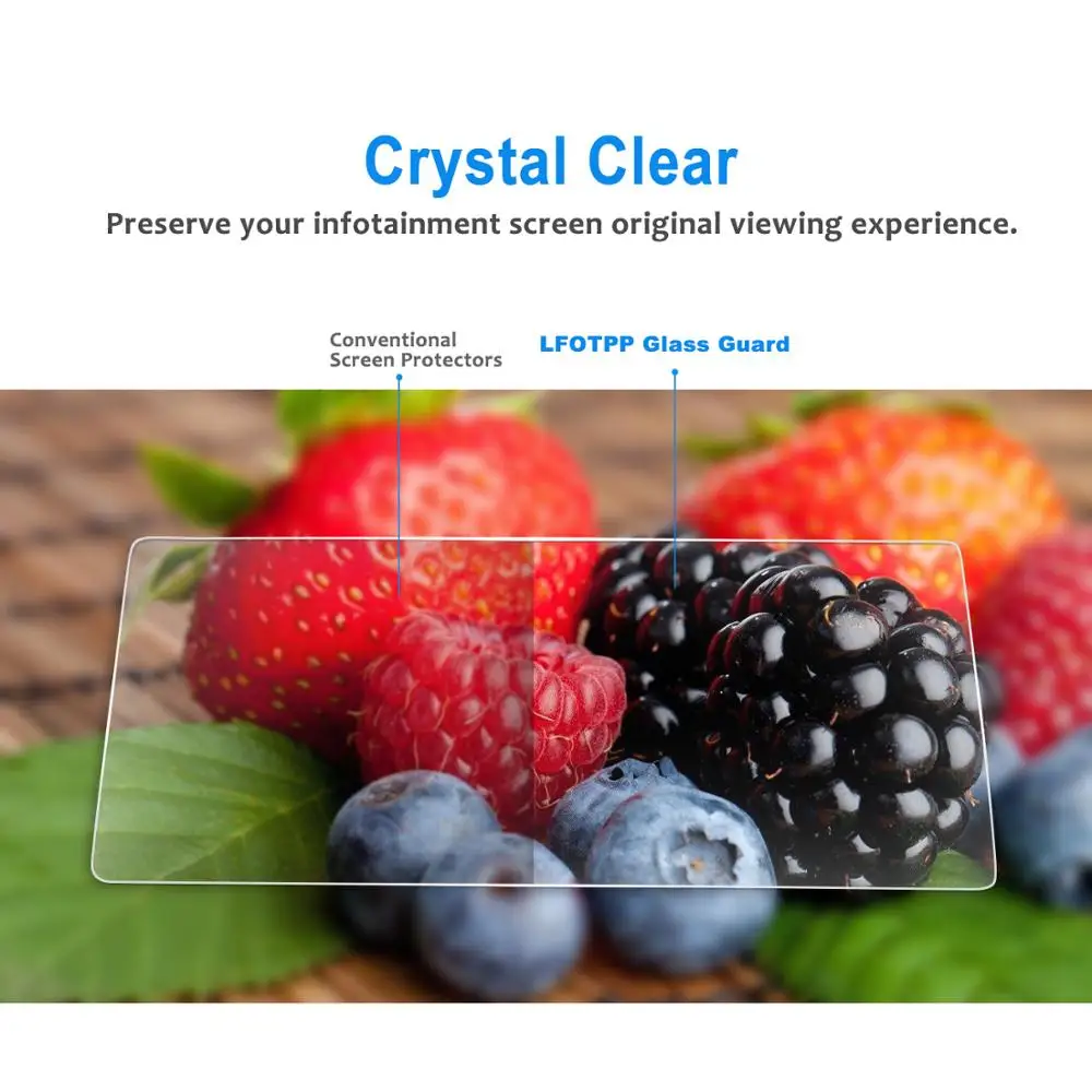 lfotpp for seltosceltos 2021 10 25 inch car navigation touch center display screen protector auto interior protective sticker free global shipping