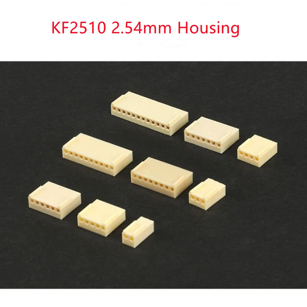 

KF2510 2,54 мм разъем Штекерный пластиковый корпус 2/3/4/5/6/7/8/9/10P