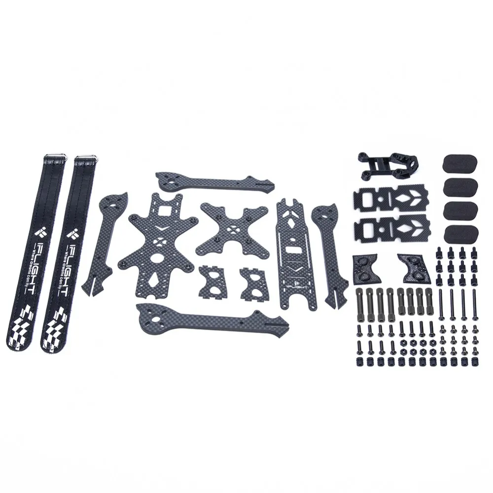 

IFlight XL5 V4 True X 227mm 5inch Up To 5.1inch Propeller Carbon Fiber Freestyle FPV Frame Fits Both 30.5x30.5 and 20x20 Stacks