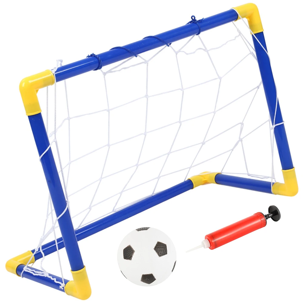 447 мм складной мини-футбол набор сетки для гол с насосом детские спортивные игры в