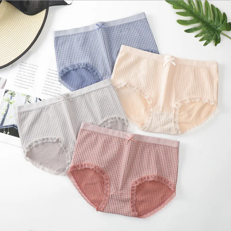 

Sexy Womens Panties Cotton Panties Briefs Women Underwear Lingerie Femme Bow-knot Underpants Women's Intimates Shorts