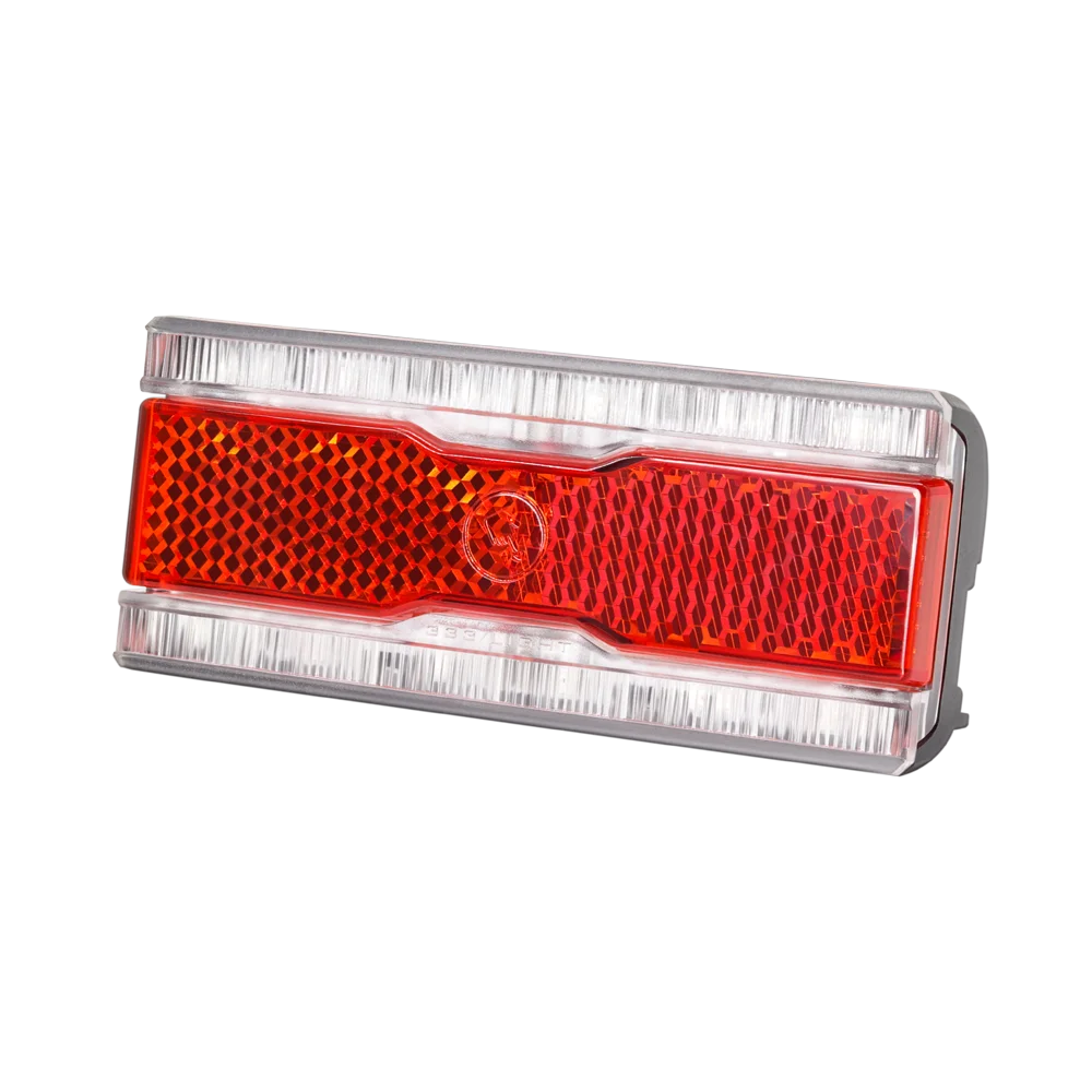 Bike Dynamo Rear Light with Parking Light AC 6V 0.5W LED Bicycle Taillight fit 50mm Mount Holes Bicycle Rack Carrier Lamp