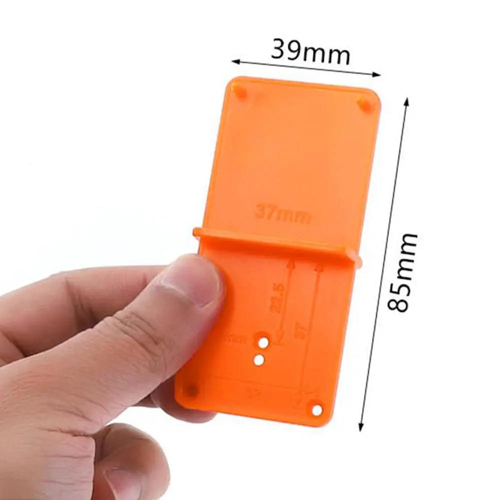

35mm 40mm Hinge Hole Drilling Guide Locator Hole Opener Template Door Cabinets DIY Tools For Woodworking Hand Tools Set