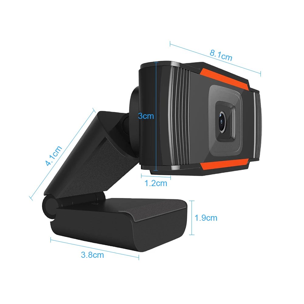 

1080P/720P USB Webcam USB2.0 Drive-Free With Mic Web Cam Laptop Online Teching Conference Live Streaming Video
