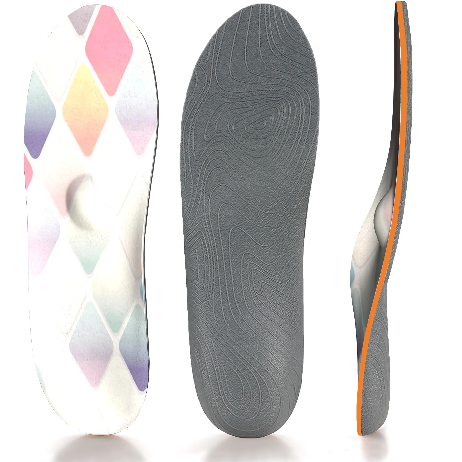 Full-Length Personality Insoles Non-slip Extreme Sports Female Shoes