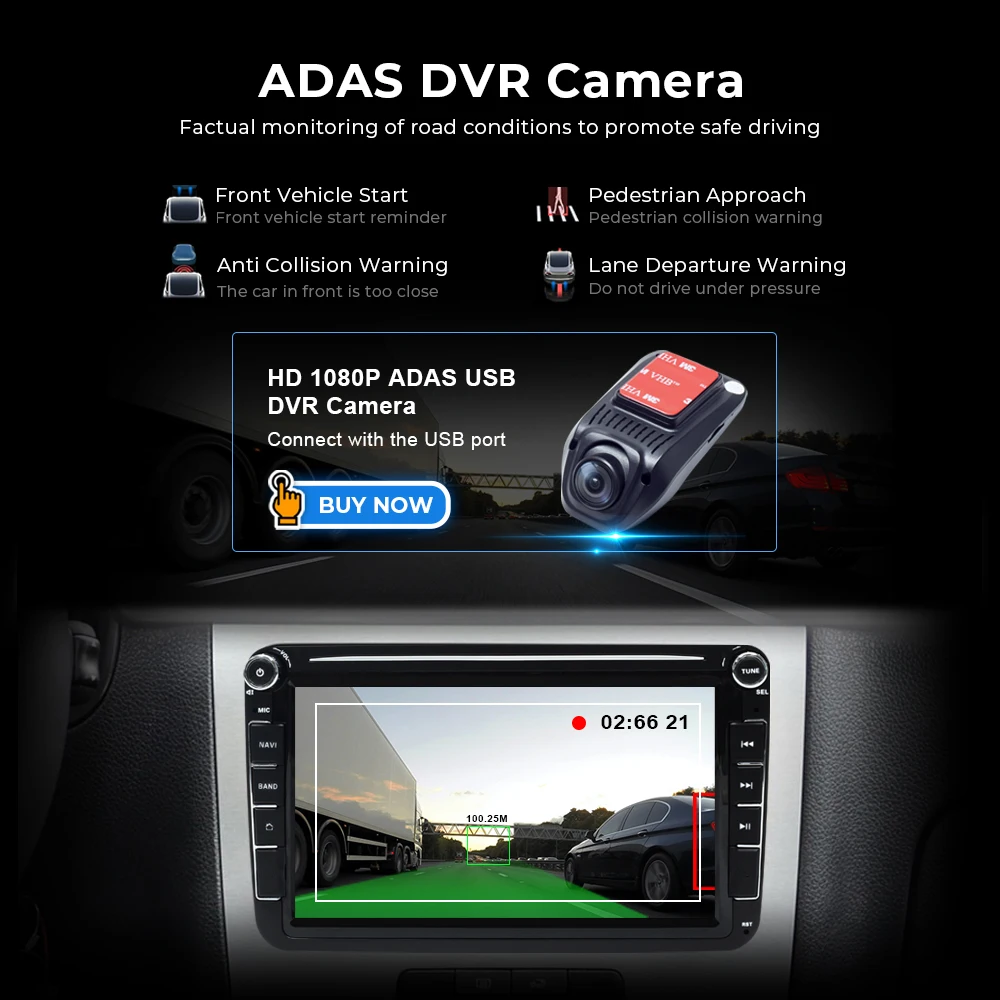 4GB +64GB Carplay Auto Radio Android 11 Car GPS Navigation For VW Passat B6 Touran Amarok Volkswagen Skoda Octavia2 golf 5  DSP images - 6