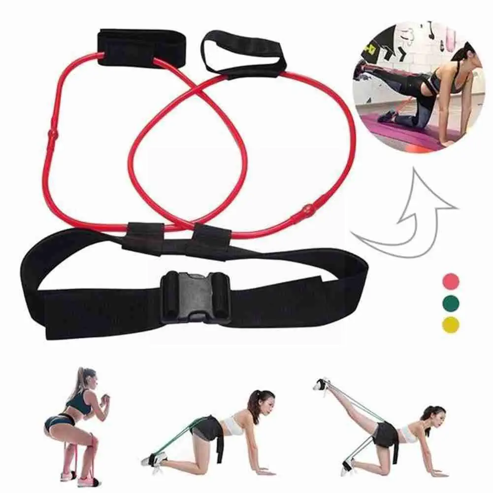 

TPR Fitness Yoga Puller Hip Waist Exercise Pull Rope Girls Rope Expander Home Yoga Fitness Chest B7O8