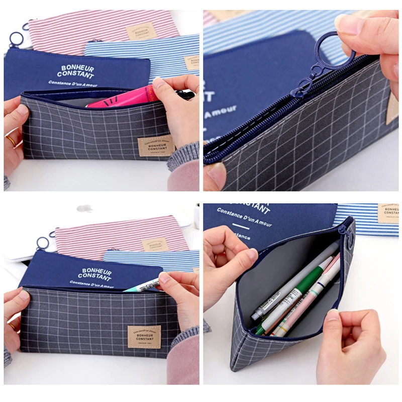 

kawaii Cartoon Oxford cloth Pencil Case Office Student Pencil Cases Kalem Kutusu School Supplies Pen Box Astuccio Scuola