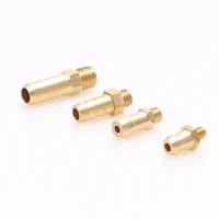 10pcs rc gasoline boat brass water cooling faucet m3 m4 m5 m6 thread pipe fitting coupler connector water nipples fuel nozzles