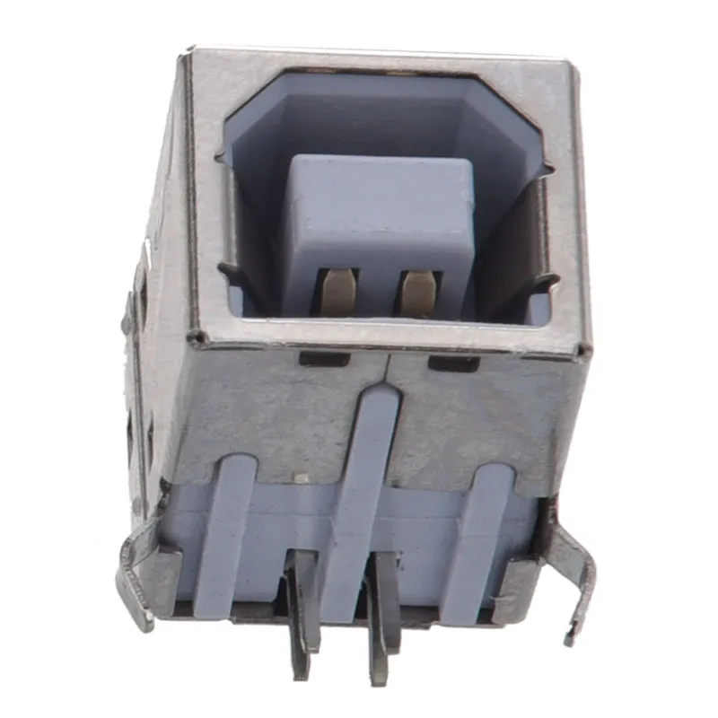Top Deals 10 Pcs PCB Mount 90 Degree 4 Pin USB 2.0 Type B Female Jack Socket | Электроника