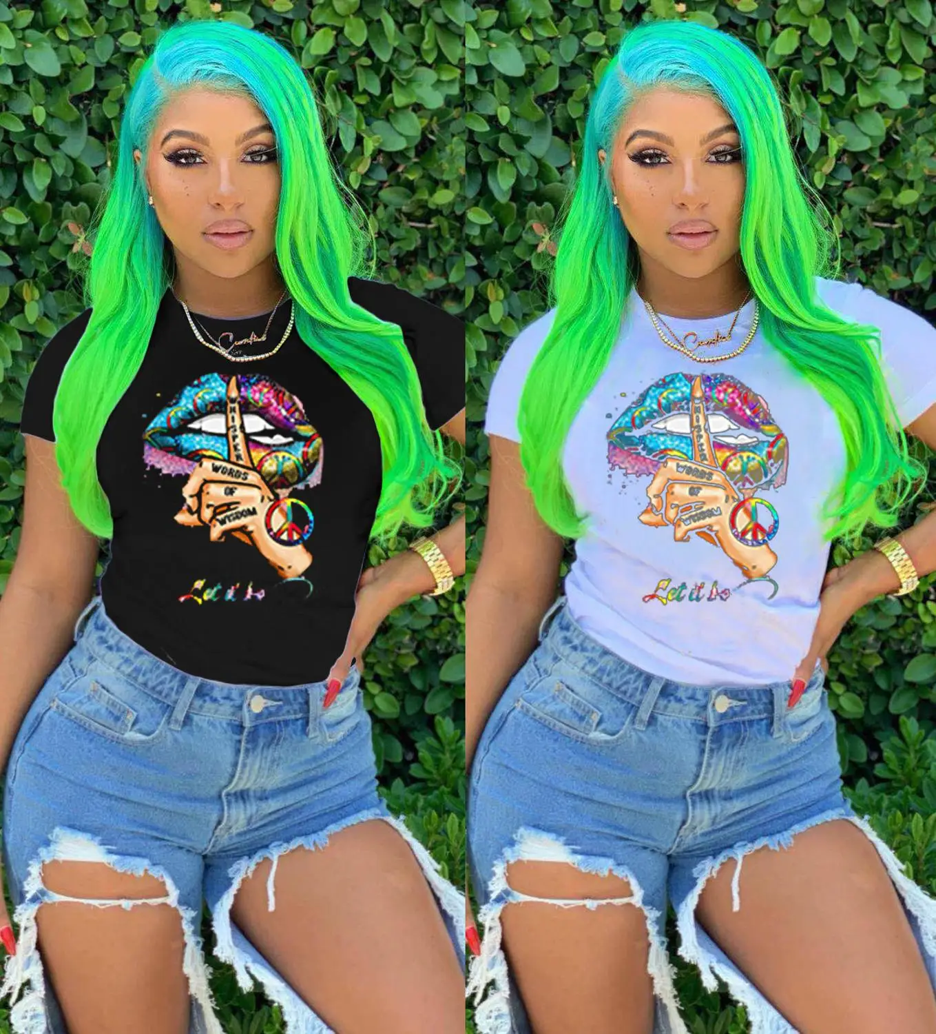 

2020 new casual cartoon printed loose T-shirt fashion o-neck short sleeve women's shirt