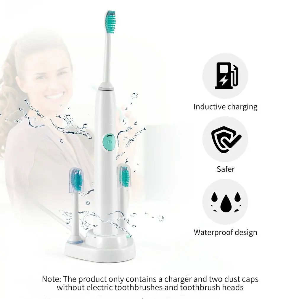 

Electric Toothbrush Charging Base Replacement Charger Exquisite Workmanship Durable Waterproof Charging Base